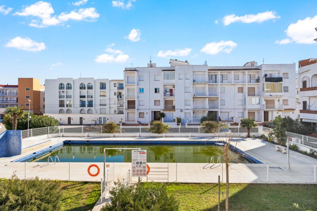 Апартаменти Apartamento Welcs -013- Con Terraza Y Piscina Емпуріабрава Екстер'єр фото